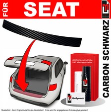 Lackschutzfolie Ladekantenschutz für Seat Alhambra 7N ab 2010 Carbon Schwarz