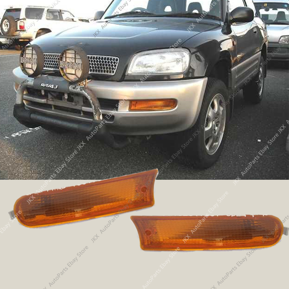 For 1995-1997 Toyota RAV4 Front Bumper Fog Light Lamp Housing