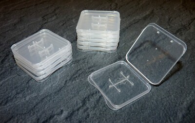 3x 5x 10x 25x 50x 100x Hülle für Micro SD Karte Speicherkarte ETUI Schutzhülle  