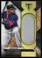 2017 Topps Triple Threads Single Jumbo Unity Relics Hanley Ramirez /36 Boston