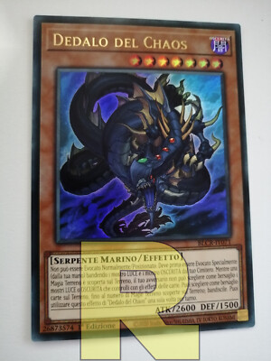 Daedalus  Ultra Rare  BLCR-IT071  Italienisch Daedalus / Chaos