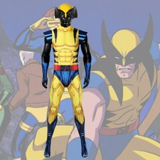 Wolverine Costume James "Logan" Howlett X-Men '97 Cosplay Suit Handcrafted