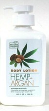 1 Bottles Natural Therapy 16.9 Oz Hemp  Argan Nourish  Relaxing Body Lotion