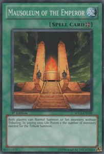 Mausoleum of the Emperor - SDLS-EN030 - Common - 1st Edition x3 - Lightly Played