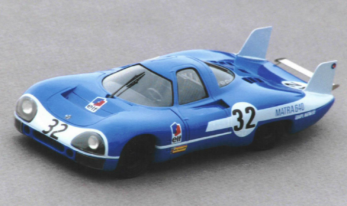 Matra 640 Choulet 1969 kit 1/43 miniature Vroom à monter pour collectionneur