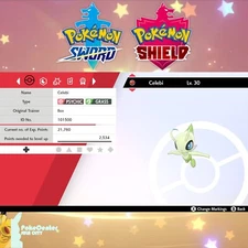 Celebi 💚Event American Ilex Forest 💚 Pokemon Sword & Shield 💚 UNTOUCHED