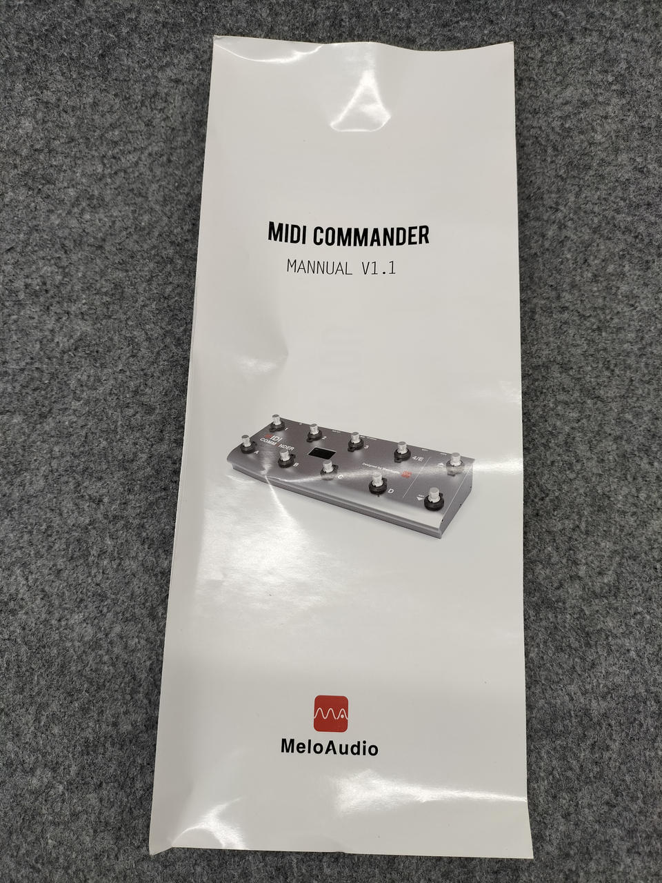 MeloAudio MIDI Commander Guitar Floor Multi Effects Portable Foot