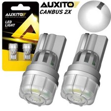 Led 168 License Plate Light Bulb For Honda Accord 1996-2017 6000k Super White 2x
