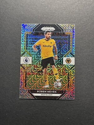 2022-23 Panini Prizm Premier League Ruben Neves Mojo Prizm #243 Wolverhampton