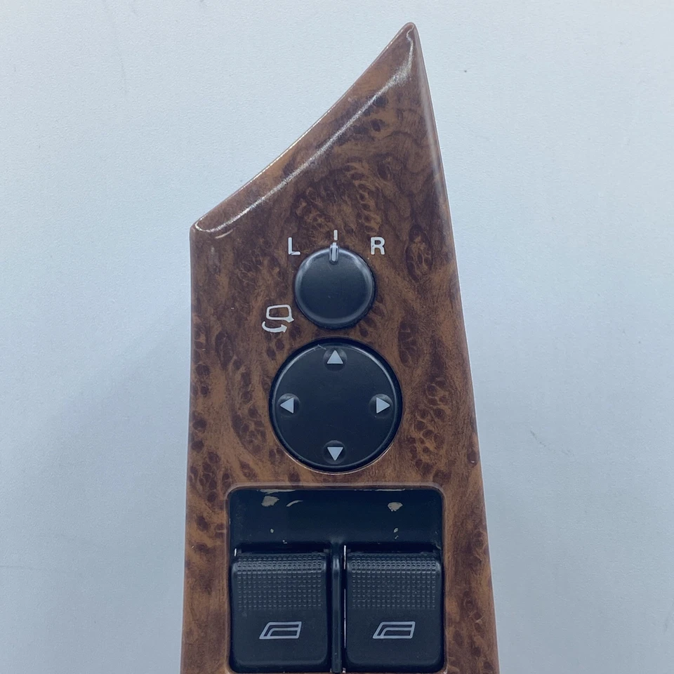 Audi A8 1999 interruptor de ventana eléctrica moldura de madera ZSB4D1959517 Foto 3 de 4