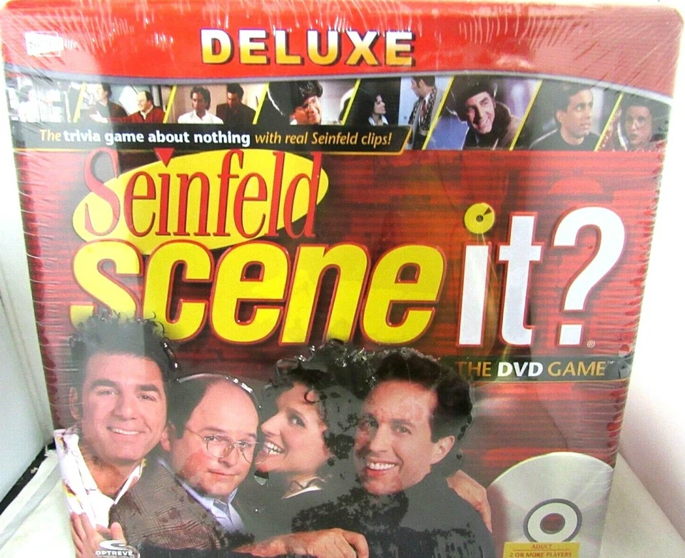 Seinfeld Scene It? DELUXE DVD Game Collectors Metal Tin Edition! *NEW SEALED* - Image 4 of 4