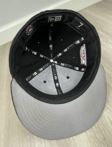 Sombrero ajustado HOUSTON ASTROS 59FIFTY talla 7 bordado 20 años parche y logotipo - Imagen 7 de 10