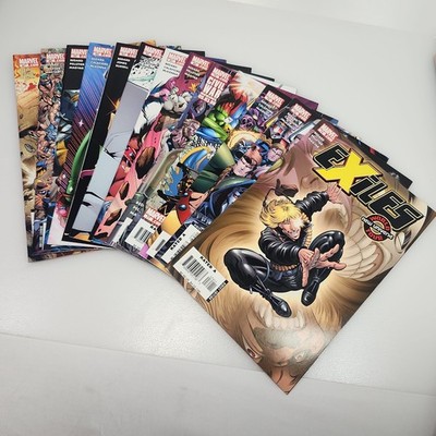 Marvel Comics Exiles Lot Of 13 comics 74 75 76 77 78 - 87 Graphic Novel 2006