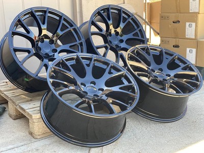 20'' Wheels For Dodge Challenger Charger SRT 20x9 / 20x10.5 Staggered Gloss Black