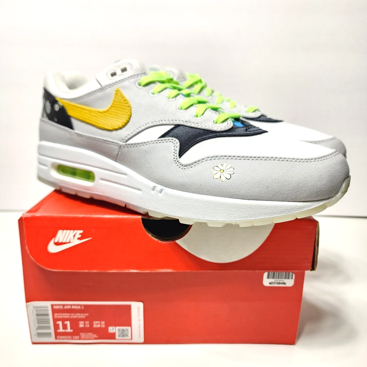 Nike Air Max 1 Daisy - CW6031-100 for Sale | Authenticity  display picture 1