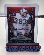 2025 Panini Phoenix - Ted Hendricks #88 Red Autographs /99 (AU)