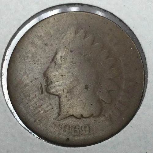 1869 Indian Cent in almost good