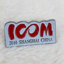 2010 ICOM Shanghai China International Council of Museums Conference Lapel Pin