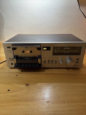Vintage Sansui SC-1300  Stereo Cassette Deck - Powers On No Spin Parts Repair