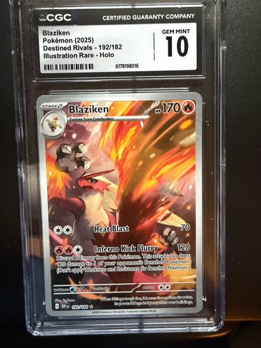 Blaziken graded CGC 10 for sale on eBay