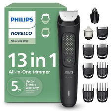 Philips Norelco All-in-One 3000 Series 13 in 1 Trimmer for Men, Beard Trimmer & 