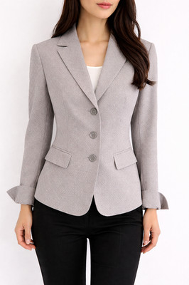 Blazer Basler gray 38 42 women's elegant jacket sport coat single-breasted elegant New