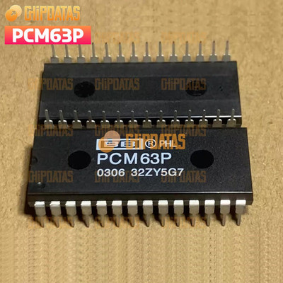1PCS BURR-BROWN New PCM63P DIP-28 20-bit Digital-to-analog Converter
