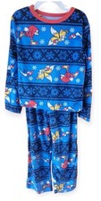 Sonic The Hedgehog Boys Pajamas Size 6 Long Sleeve 2-piece Set