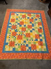 Handmade Patchwork Quilt 70x58