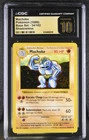 Pokemon CGC PRISTINE 10 Shadowless Base Set UnCommon Machoke 34/102