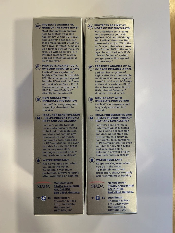 Ladival Sun Protection Advanced Infrared-A Protection System SPF 30 2 x 200ml - Image 4 of 4