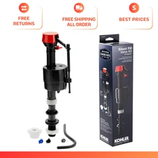 Silent Fill High Rate Toilet Valve Kit | Kohler Plastic Class Parts Genuine Of