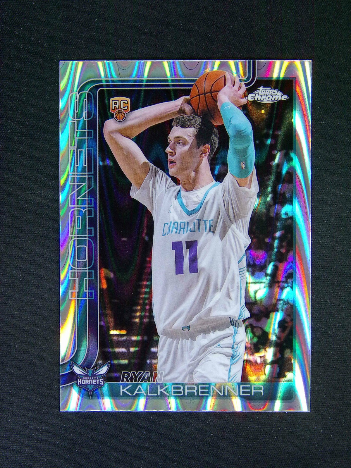 2025-26 Topps Chrome Ryan Kalkbrenner #284 RC Rookie Raywave Refractor