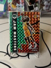 SHAQUILLE O'NEAL GREEN PRIZM 2020-21 MOSAIC #14 JAM MASTERS MASTER SHAQ