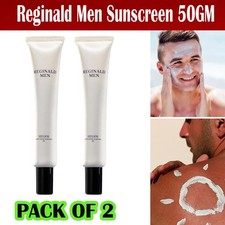 Reginald Men Sunscreen SPF 50 PA Brightening Moisturizing UV Protection