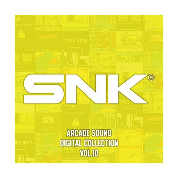 [CD] SNK ARCADE SOUND DIGITAL COLLECTION Vol.10 Official Collectible Japan