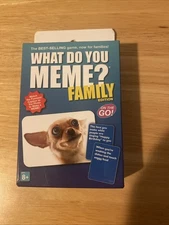 What Do You Meme? Family Edition Card Game On-The-Go Travel Party Fun