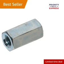 High-Performance 5/8"-11 Coupling Nuts, Zinc Finish 20-Pack for Easy Assembly