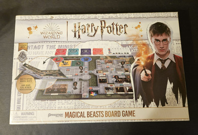 NEW SEALED Harry Potter Magical Beasts Board Game Wizarding World By Pressman