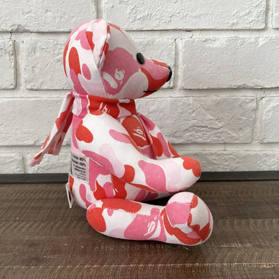 BAPE ABC CAMO PINK Teddy Bear Plush Doll a bathing ape NIGO | eBay