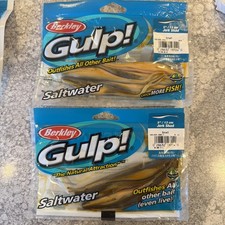 2 Packs Berkley Gulp Saltwater 5” Jerk Shad Smelt