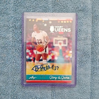 Leaf 2023 Glory of the Game Court Queens Bree Hall Autograph Serial #5/8