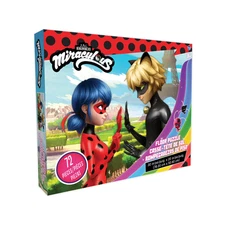 Sure-Lox Miraculous Ladybug Floor Puzzle Featuring Ladybug & Cat Noir