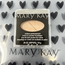  FLAWED Mary Kay Endless Performance Creme to Powder Foundation Ivory 2 077867