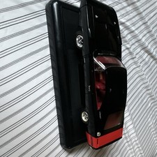 1:18 Diecast 1969 Dodge Charger Daytona Black/Red w/ Stand Opening Hood/Doors