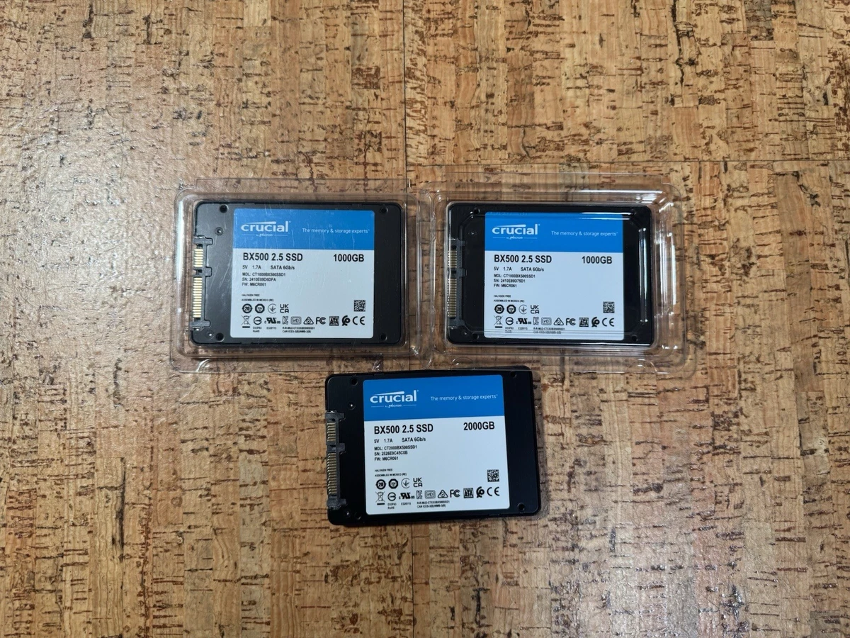 Crucial 1 TB Solid State Drives 2.5 in Form Factor for sale | eBay