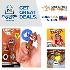 Hilarious Fart Sound Poop Pen - Ideal for Kids' Parties and Gag Gifts