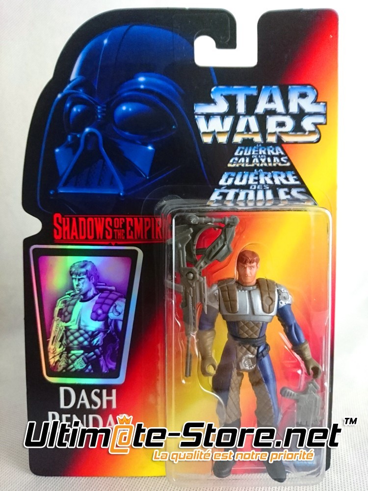 Figurine Star Wars Dash Rendar Kenner Shadows of the Empire jouet vintage blister