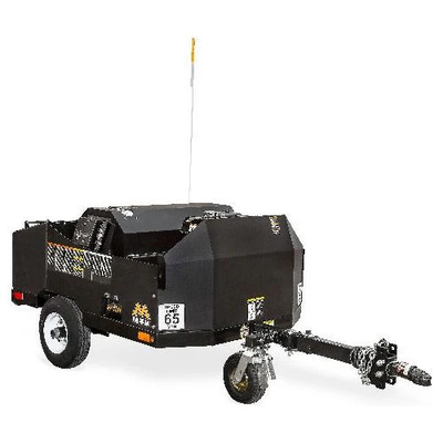 #ad 4000 PSI 3.7 GPM Heated Pressure Washer w Single Axle Trailer HMT 4004 0MGV $16594.95
