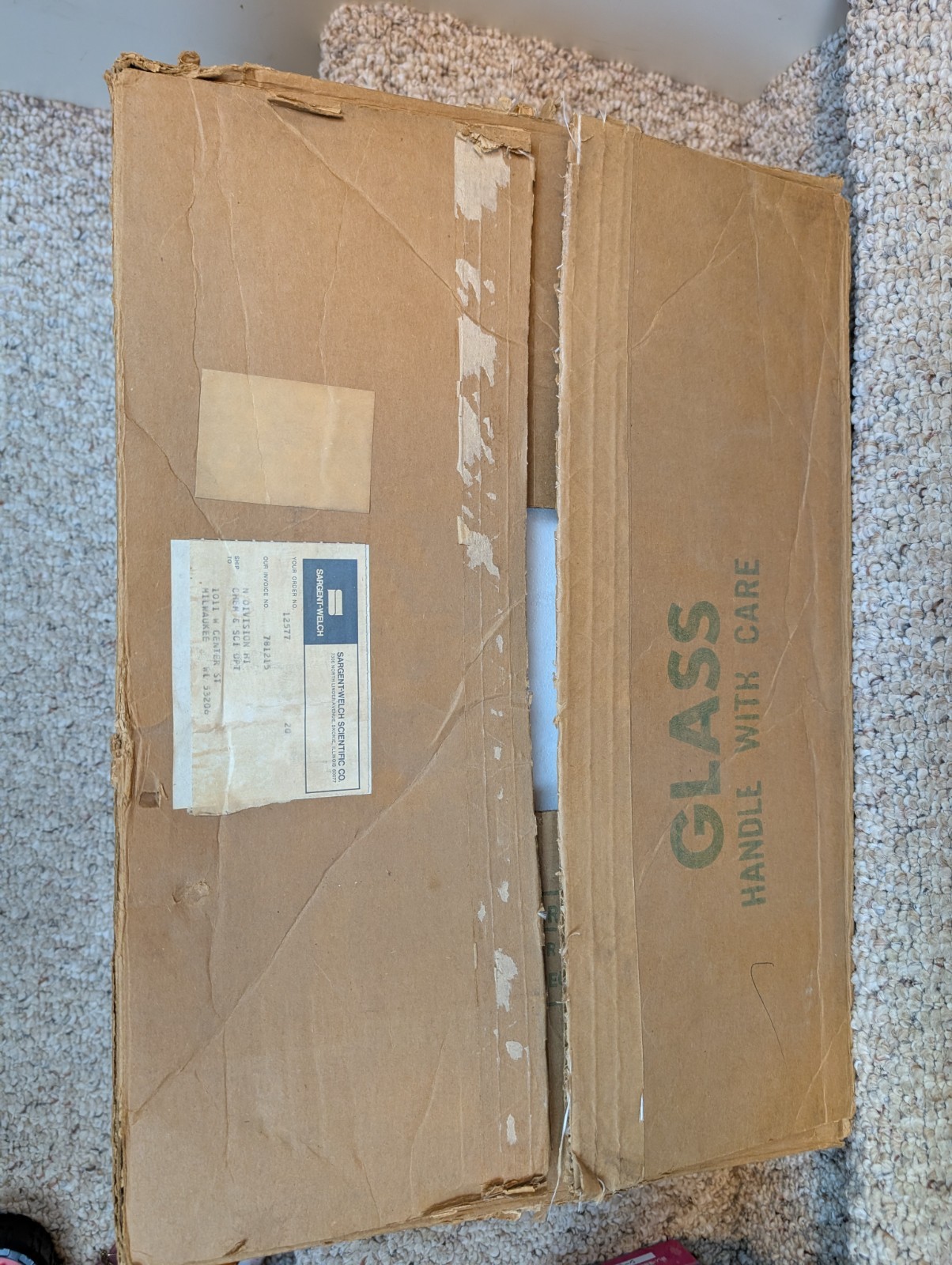 Vintage Kimble Kimax 33820 Organic Chemistry Kit Glassware Labset 5 Set flask 